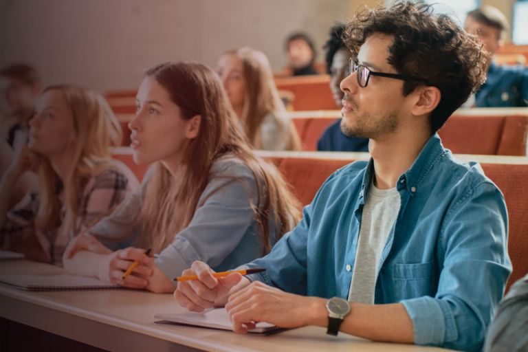 adult learners in classroom